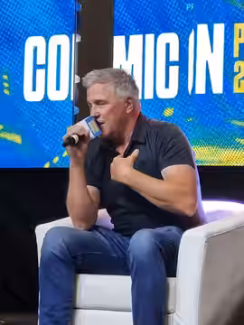 Lochlyn Munro at the Comic Con Panamá 2025 in September 20, 2025.