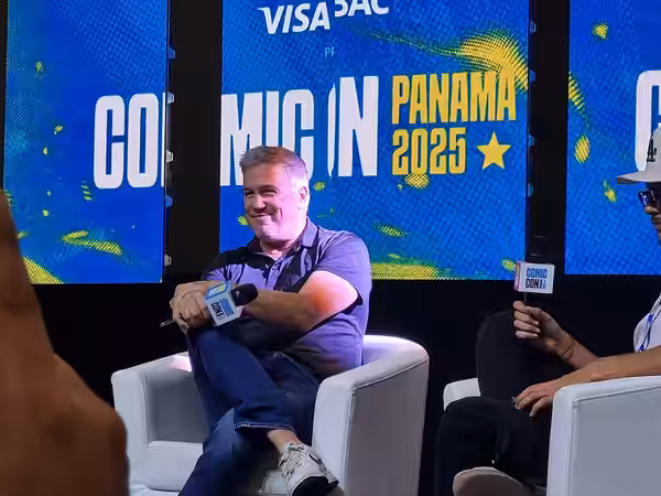 Lochlyn Munro at the Comic Con Panamá 2025 in September 20, 2025.