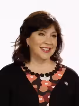 Lyricists and composers Kristen Anderson-Lopez and Robert Lopez promoting the 2018 Tony Awards in May 2018.