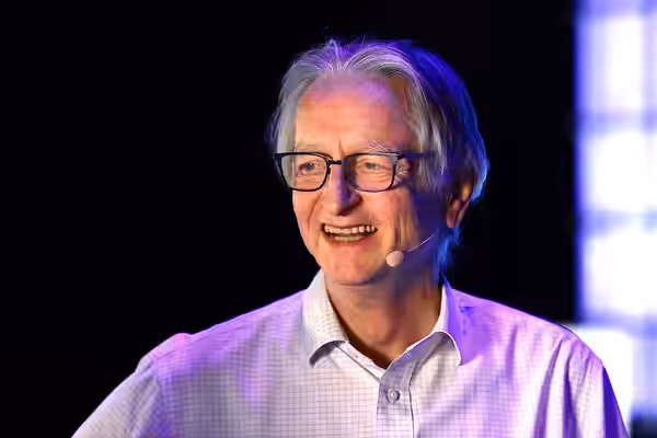 Geoffrey Hinton, Godfather of AI, University of Toronto; Backstage of Centre Stage during day two of Collision 2024 at the Enercare Centre in Toronto, Canada.