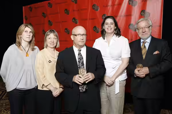 Blaire Foster, Susan Douglas (from the Peabody Board of Jurors), Alex Gibney, Susanna Shipmann and Hans Robert Eisenhauer 67th Annual Peabody Awards Luncheon Wa (2008)