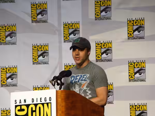 Geoff Johns, July 25, 2010 in Gaslamp, San Diego, CA, US, GL Panel
