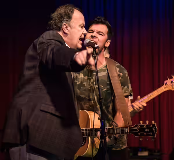 Curtis Peoples' Coffee Shop Arena Rock at the Hotel Cafe in Hollywood, Los Angeles, California, on Saturday April 15, 2017. Performers included Tyler Hilton, Ga