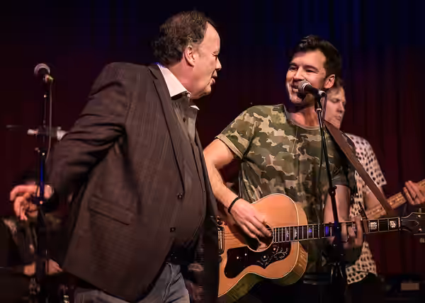 Curtis Peoples' Coffee Shop Arena Rock at the Hotel Cafe in Hollywood, Los Angeles, California, on Saturday April 15, 2017. Performers included Tyler Hilton, Ga
