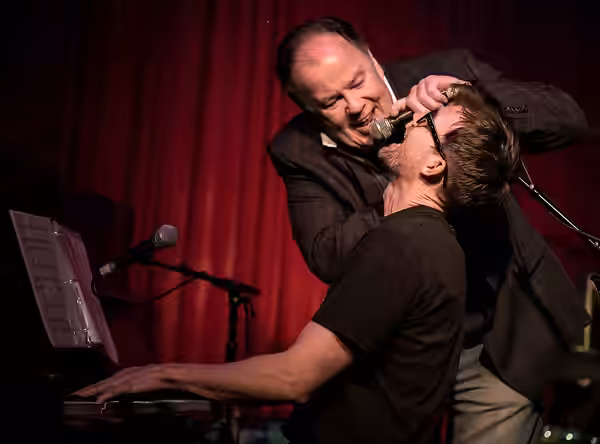 Curtis Peoples' Coffee Shop Arena Rock at the Hotel Cafe in Hollywood, Los Angeles, California, on Saturday April 15, 2017. Performers included Tyler Hilton, Ga