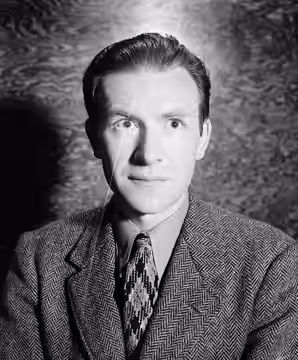 Cast photograph of Will Geer, playing the role of Mr. Mister in the Federal Theatre Project production of The Cradle Will Rock at Maxine Elliott's Theatre and o (1937)
