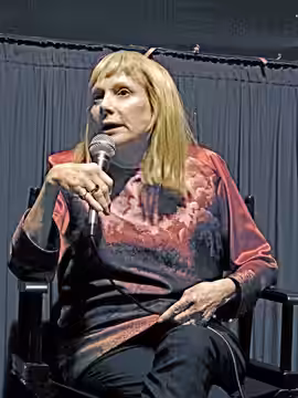 Sondra Locke attended a screening of Ray Meets Helen at Laemmle's Music Hall 3 in Beverly Hills. Photo taken 5/6/18 at Locke's last public appearance. Locke was (2018)
