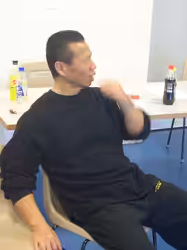 Bolo Yeung in Basel, Switzerland during Budo Gala 2010