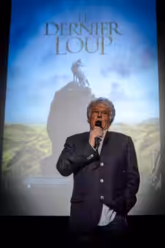 Jean-Jacques Annaud speak about his film, "Wolf Totem" at Strasbourg, february, 20 2015.