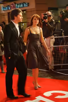 Tom Riley and guest at the I want Candy London Movie Premiere (2007)
