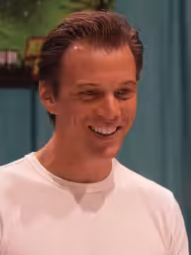 Jake Abel at GalaxyCon Oklahoma City in 2024