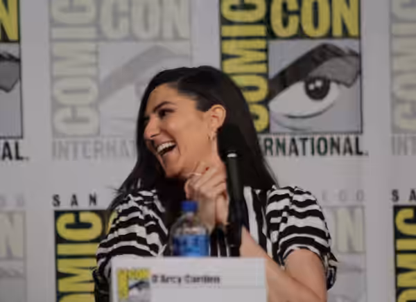 Cast and crew of NBC's 'The Good Place' discuss the show in the Indigo Ballroom at the San Diego Hilton Bayfront Hotel during San Diego Comic Con on July 20, 20 (2019)