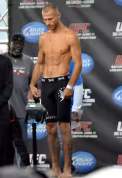 Donald Cerrone at the weigh in for the UFC 131. (2011)