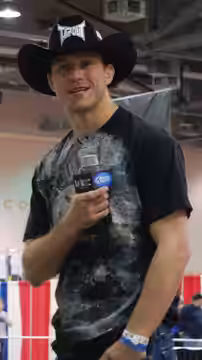 an American mixed martial artist and kickboxer, Donald "Cowboy" CerroneUrijah Faber, Cowboy Cerrone, Stephan Bonnar - FightLaunch.com (2010)