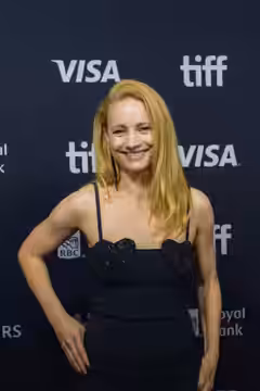 Actress Laurence Leboeuf at TIFF 2026 for the Premiere of The Stunt Driver