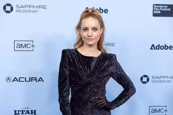Laurence Leboeuf at the 2025 Sundance Film Festival premiere of "Two Women"