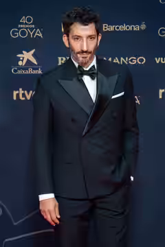 Juan Minujín at Red Carpet of Goya Awards 2026 in Barcelona