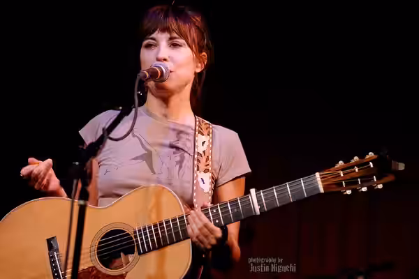 Rebecca Pidgeon performing live at the Hotel Cafe in Los Angeles CA on December 20th, 2013.