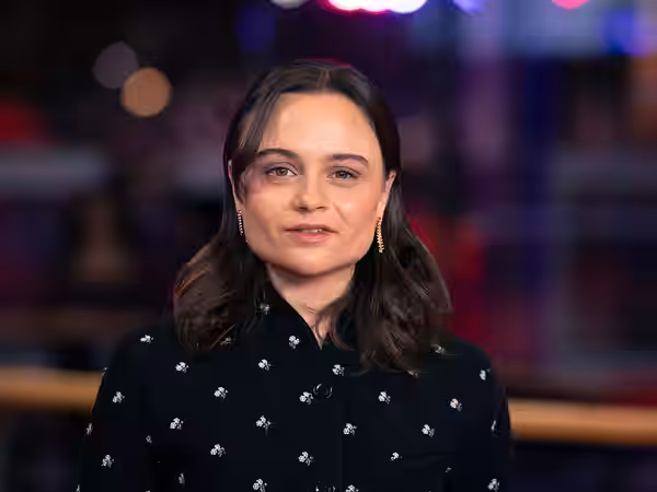 Actress Lena Urzendowsky at the 2026 Berlin International Film Festival