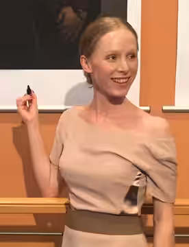 Susanne Wuest at the premiere of "My Brother's name is Robert and he's an Idiot", Berlinale 2018