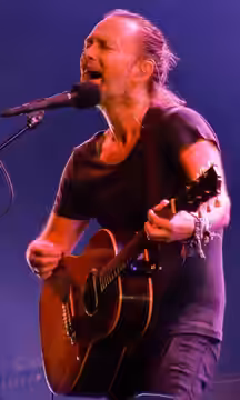 Thom Yorke performing in Austin, Texas (2016)