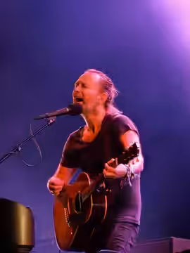 Thom Yorke performing in Austin, Texas (2016)