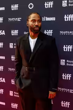 John David Washington, actor, at the 2024 Toronto International Film Festival (TIFF) for the movie The Piano Lesson.