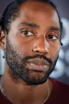 John David Washington at a press event for The Piano Lesson in 2022