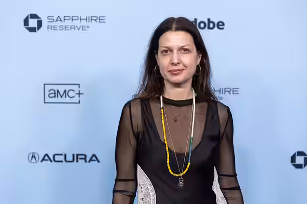 Sara Mishara at the 2025 Sundance Film Festival premiere of "Two Women"