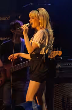 Duffy concert at the SOS 4.8 festival, 2009.