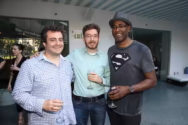 Seth Cooperman, Bell Media Prime Time TV Program alumnus; David Arcus, Slaight Music Residency alumnus and Sudz Sutherland, participant of the Telefilm Canada F (2015)
