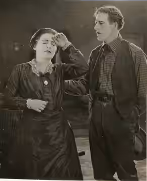 Still from the American western film The Eagle's Feather (1923) Subjects: motion pictures, actors, actresses