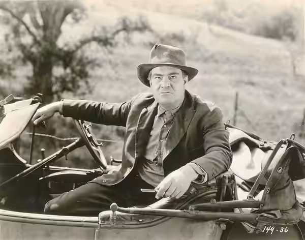 George Siegmann, silent film actor Subjects: actors, motion pictures (1923)