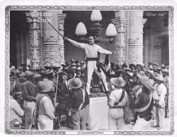 Lobby card for the American comedy drama film The Dictator (1922).