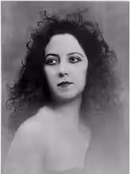 Jeanne Roques, dite Musidora. (1910)