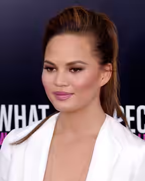 Christine Teigen at the 2012 premiere of What to Expect When You're Expecting in New York
