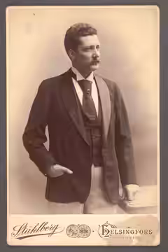 Depicted person: Tore Svennberg – actor (1858-1941) (1890)