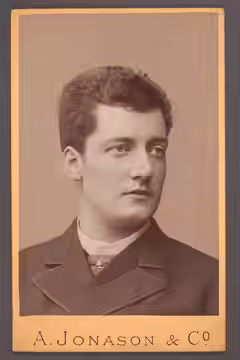 Depicted person: Tore Svennberg – actor (1858-1941) (1887)