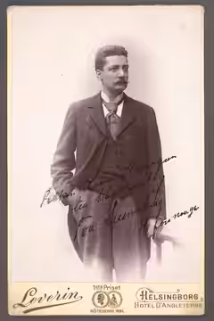 Depicted person: Tore Svennberg – actor (1858-1941) (1896)