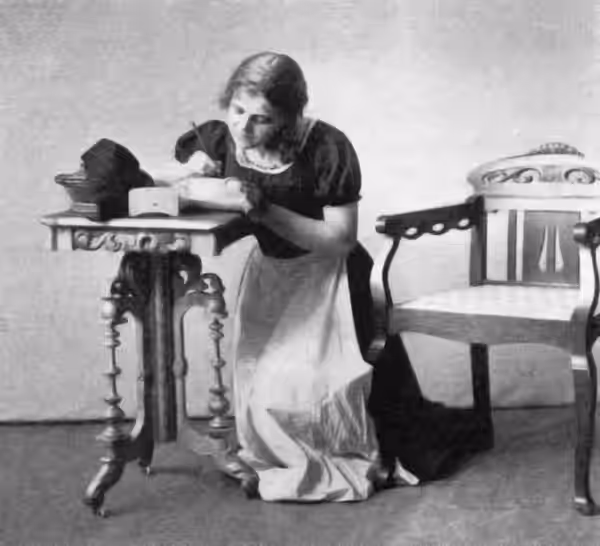 Aud Egede-Nissen, debut i Alt Heidelberg i 1911