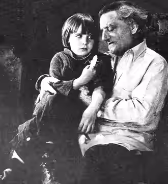 Scene from the 1923 film Daddy.