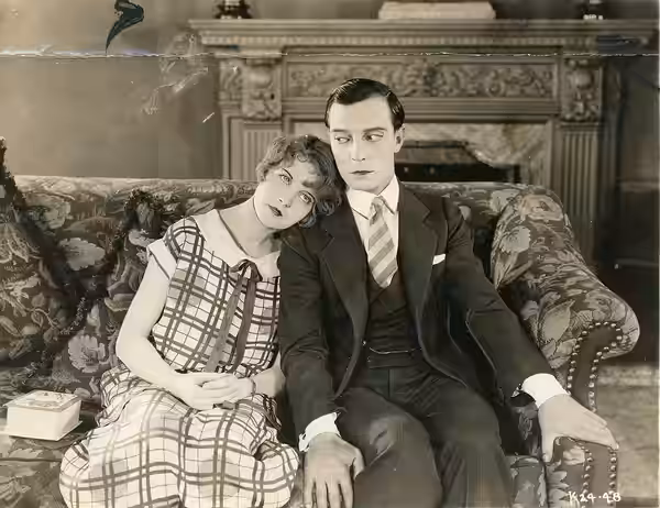 Still from the film Seven Chances (1925) Subjects (LCTGM): motion pictures, actors