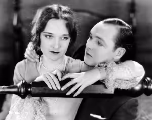Eleanor Boardman (left) and Charles Ray in The Auction Block (1926)