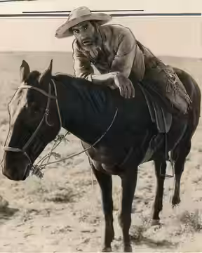 Still from the American western film The Covered Wagon (1923). Subjects: motion pictures, actors