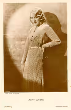 Anny Ondra 5298/1 Balzar Prag Ross-Verlag enhanced Deutsch: Anny Ondra (1930)