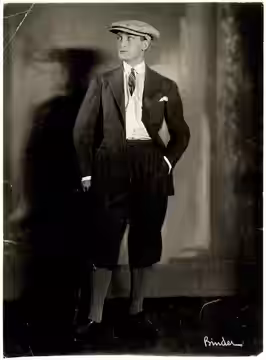 Portrait of the actor Hans Albers. 1922. Vintage gelatin silver print. 21 x 15,5 cm.