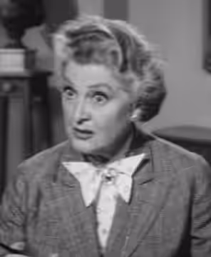 Eleanor Aubley in the TV series The Beverly Hillbillies, episode Jethro Goes To School (1962)