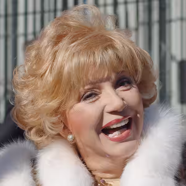 Ruta Lee at a ceremony for Leslie Caron to receive a star on the Hollywood Walk of Fame. (2009)