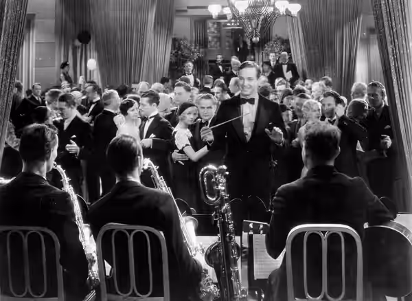 Photo from the 1932 film Crooner.