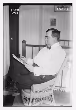 Title: Irvin Cobb Abstract/medium: 1 negative : glass ; 5 x 7 in. or smaller. (1910)